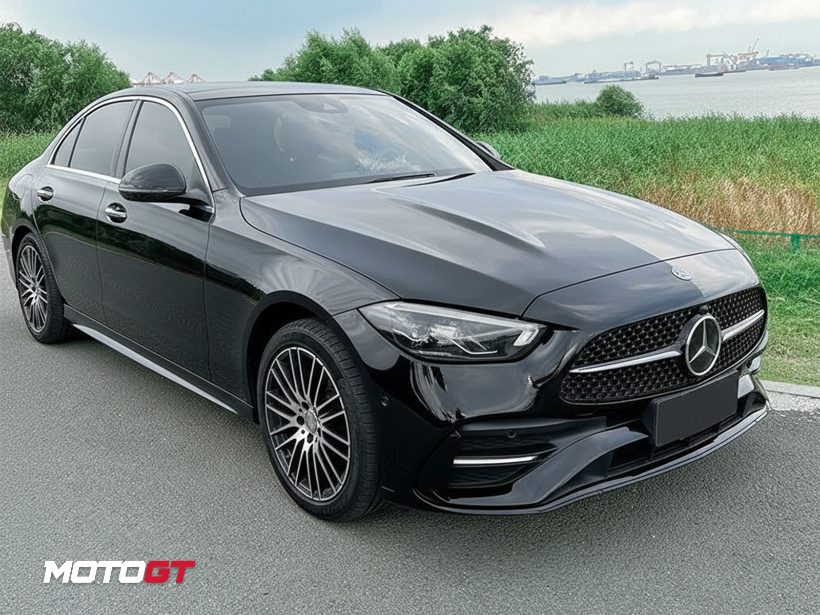 فاصل المصد الأمامي الأسود للفئة C — 3